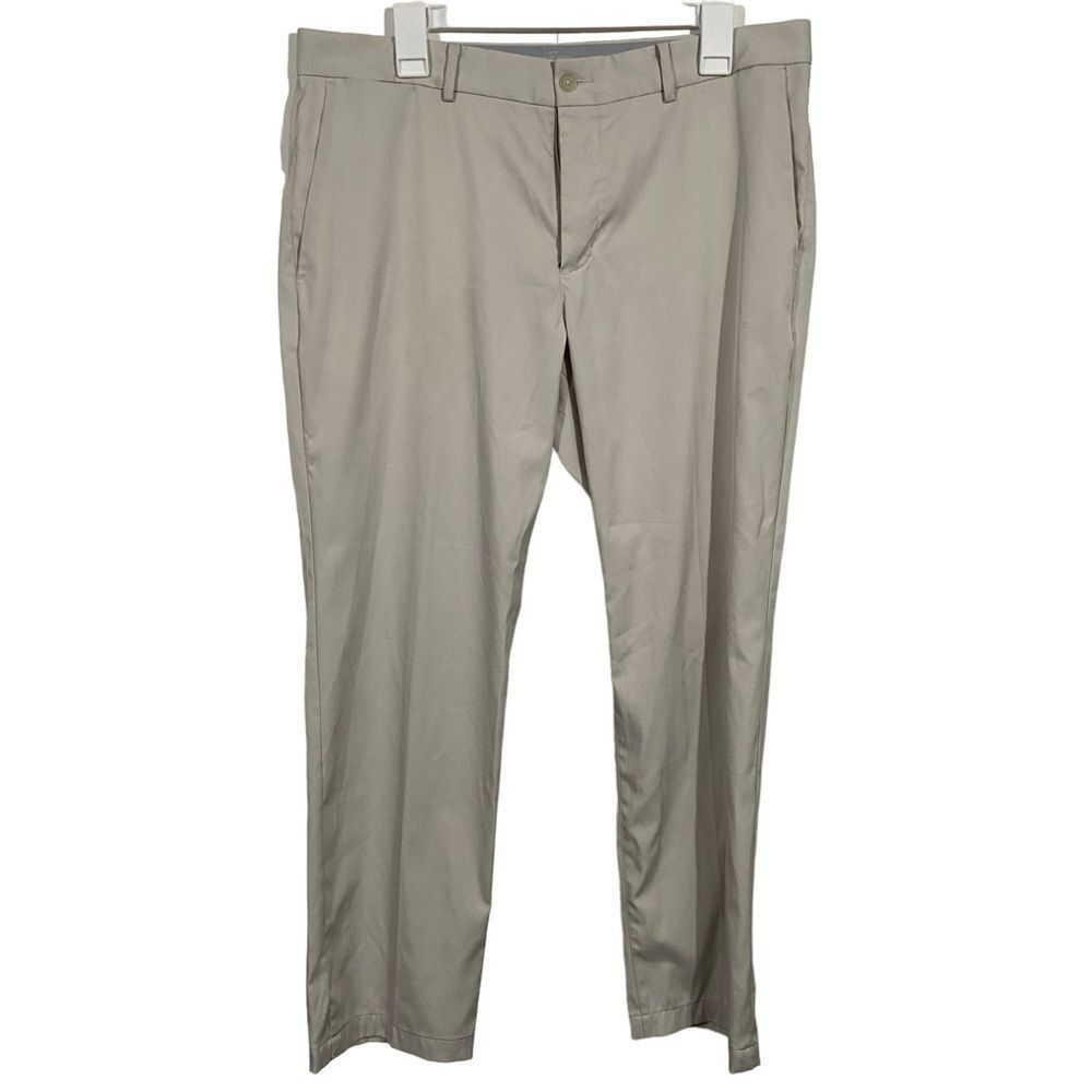 Nike Dri-Fit 34x30 Cream Golf Athletic Pants